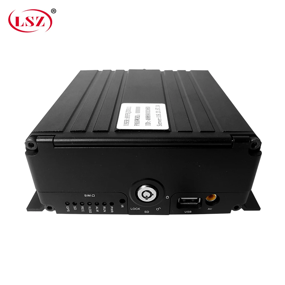 

LSZ Direct selling spot 6Ch mobile dvr supports 3G WiFi GPS MDVR bus / truck PAL / NTSC