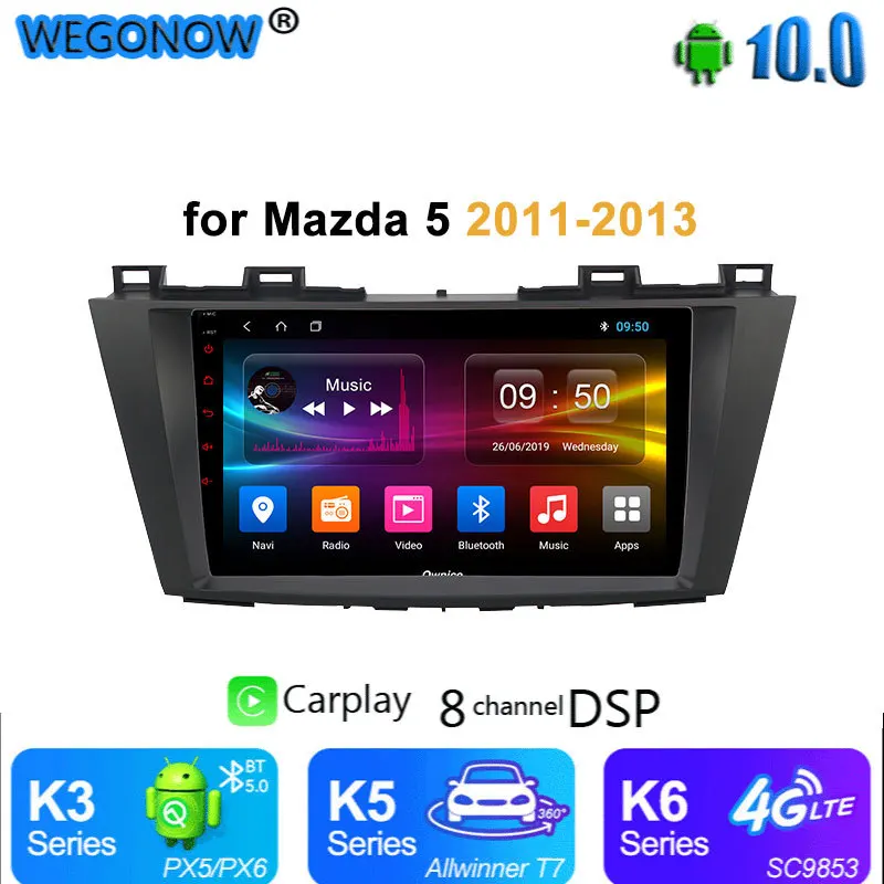 Ownice Android 10 8 core dvd плеер GPS Navi Мультимедиа Стерео головное устройство carplay 4G для Mazda 5