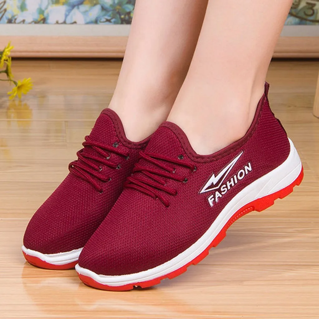 Zapatillas mujer Женские кроссовки Слипоны Дышащая женская обувь Беговые Прогулки