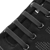 16 unids/set elástico de silicona de los cordones de los zapatos especiales corbata de cordón cordones niños adultos Zapatillas de deporte rápido Cordón de zapato de goma de Zapatillas ► Foto 1/6