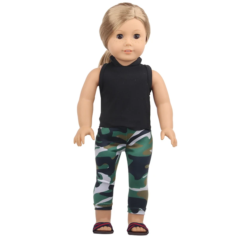American Doll Clothes Set 18 Inch Disruptive Pattern Series Cactus Symble Weave Knit for 43 cm New Reborn Baby Dolls 1/3 Bjd Toy doll accessories,doll clothes,doll clothes accessories,barbie doll clothes