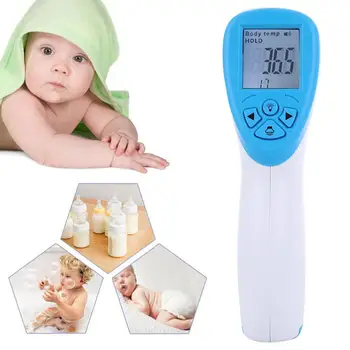 

ABS with LCD Practical Accurate Temperature Measurement Tool Forehead Thermometer Thermometer Infrared Thermometer Contactless