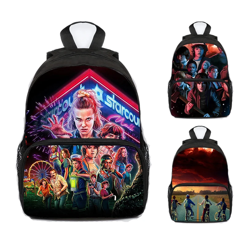 Stranger Things Backpack Kpop Mochila Feminina Hip Hop Women School Bags for Teenage Girls Causal Bag Children TravelBag | Багаж и сумки