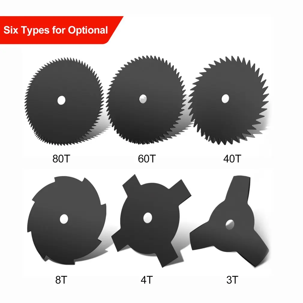 80/60/40/8/4/3t лезвие газонокосилки круговой трава Расческа для стрижки пильного диска марганцевая стальная бритва Газонокосилка аксессуары