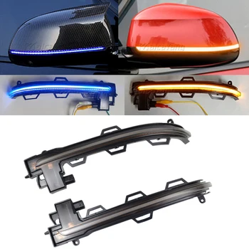 

Dynamic Indicator Blinker Flowing Water Turn Signal LED Light For BMW X3 X4 X5 X6 F25 LCI F26 F15 F16 2014 2015 2016 2017