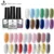 Msk Color Lead Nail Gel Polish 60 Цветов Nail Gel 8 МЛ Для Выпечки Nail Art Маникюр Полупостоянный Верхний Слой УФ LED Гель Лак