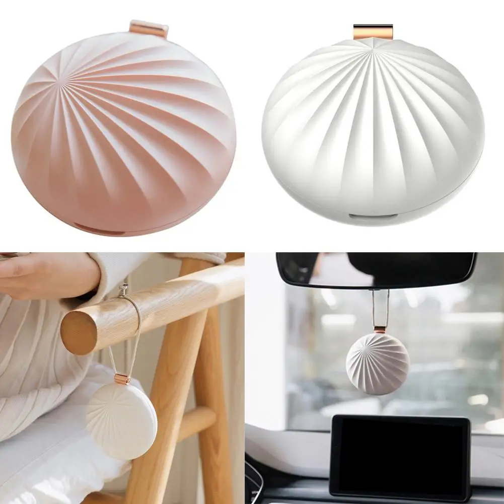 

Portable USB Shell Aromatherapy Essential Oil Diffuser Car Home Air Fresher