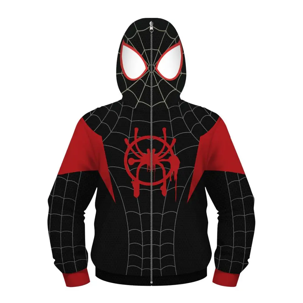 Детская куртка; толстовка для мальчиков «мстители», «Человек-паук», «Капитан Америка», «Железный человек», «Дэдпул»; пальто с капюшоном; одежда для костюмированной вечеринки «Человек-паук» - Цвет: as the pictures