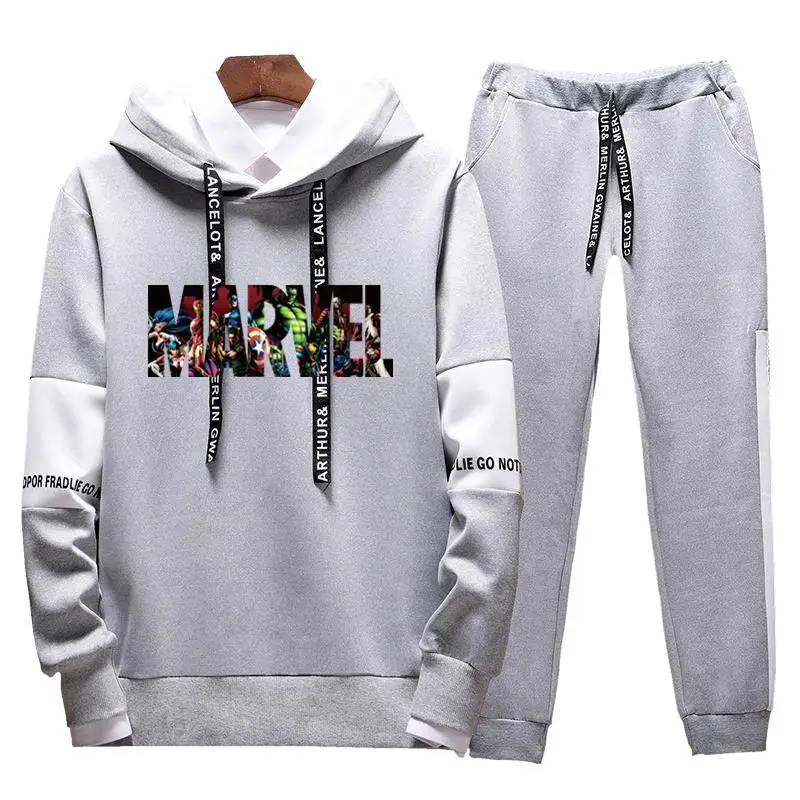 2019 Autumn And Winter Brand Sweatshirts Men High Quality MARVEL Letter Printing Fashion Mens Hoodies Thickened Men's Hoodie 2019 Autumn And Winter Brand Sweatshirts Men High Quality MARVEL Letter Printing Fashion Mens Hoodies Thickened Men's Hoodie