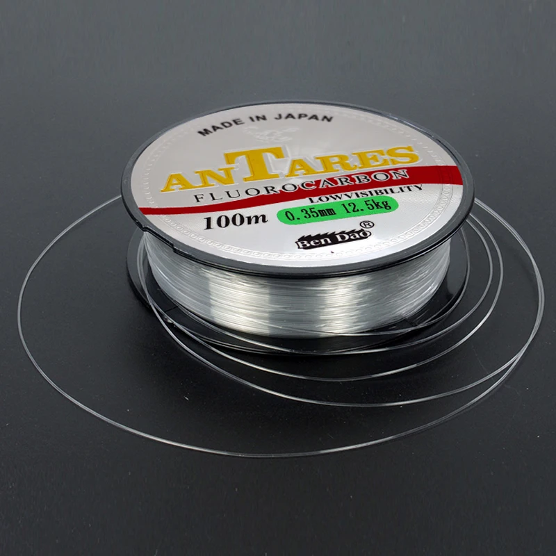 100m Fluorocarbon Coated Fishing Line High Quality Japan Nylon Super Strong  Monofilament Fishing Wire Carp Fishing Accessories