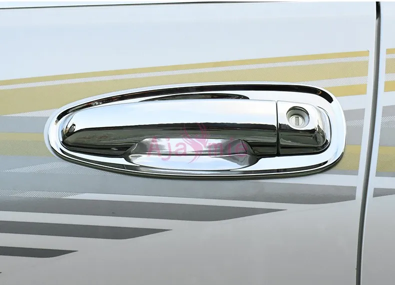 Для Toyota Land Cruiser 150 Prado LC150 FJ150 2010- дверной фонарь с ручкой зеркальная крышка решетка отделка хромированные аксессуары для стайлинга автомобилей