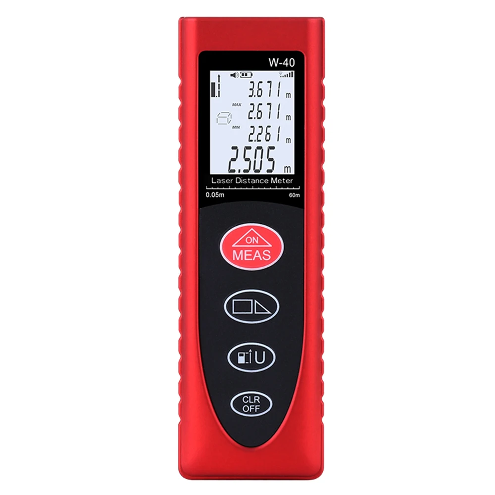 Richpping 40m 60m 80m Laser Rangefinder Digital Laser Distance Meter battery-powered laser range finder tape distance measurer Richpping 40m 60m 80m Laser Rangefinder Digital Laser Distance Meter battery-powered laser range finder tape distance measurer