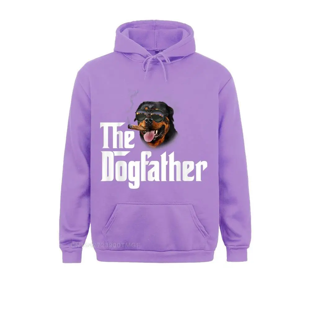 Hoodies Mens The Dogfather Rottweiler Funny Dog Owner Gift Dog Lover T-Shirt__20233 Mother Day Long Sleeve  Men Sweatshirts Casual Clothes Coupons Mens The Dogfather Rottweiler Funny Dog Owner Gift Dog Lover T-Shirt__20233purple