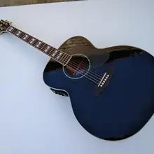Профессиональная Гитара Jumbo F50, винтажный стиль, гитара presys blend 301 eq, черная глянцевая Акустическая Электрогитара guild