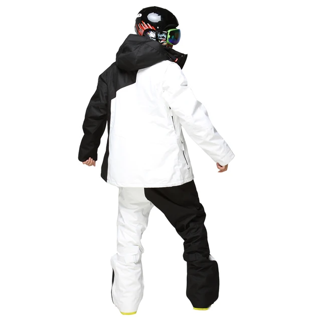 Waterproof and warm ski suit for winter adventures