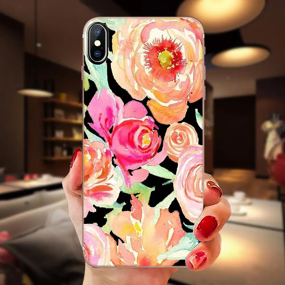 Летняя Маргаритка Подсолнух цветочный пион Flowe для huawei P7 P8 P9 P10 P20 P30 Lite Mini Plus Pro Y9 Prime