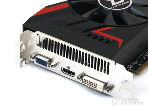 Dataland R7 240 2GB GPU graphics card for AMD radeon R7 240 2g graphics card DVI HDMI 2560 ×  1600 video memory, 4600mhz game ma best graphics card for gaming pc