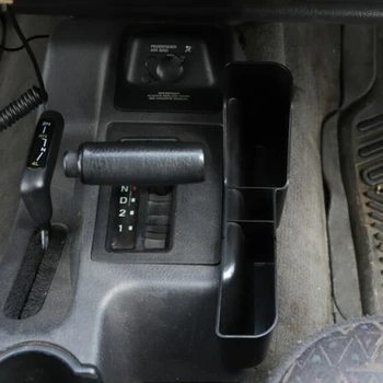 

Car Storage Box ABS Organizer For Jeep Wrangler TJ 1997-2006 Replacement Parts Accessories Auto Inner Black