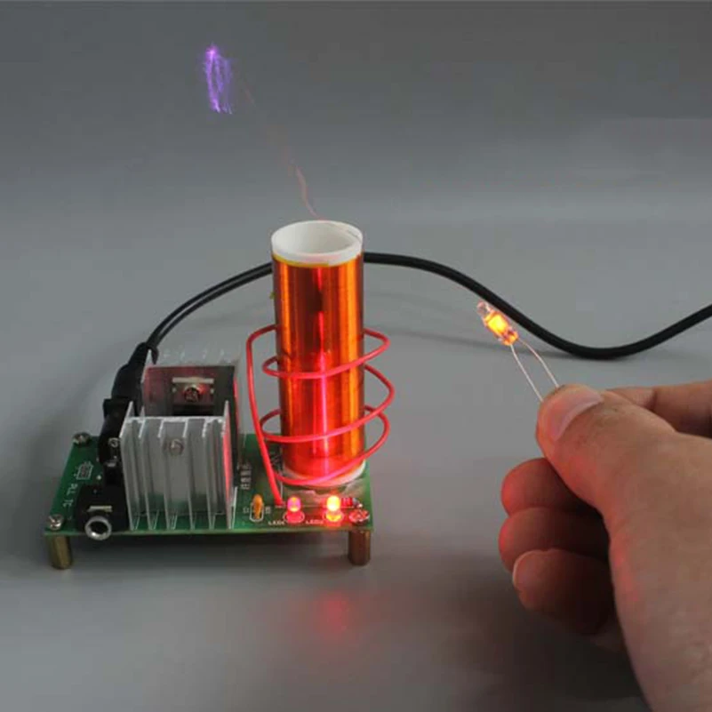 DIY Тесла катушки Набор Мини Музыка плазменная сирена спикер электронные компоненты