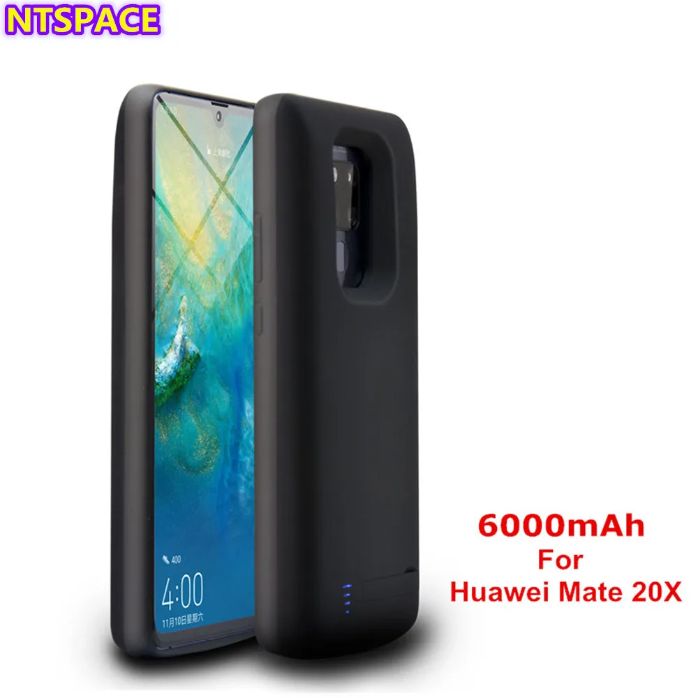6000 мАч Расширенный телефон батарея мощность чехол для Huawei Mate 20X портативный Power Bank