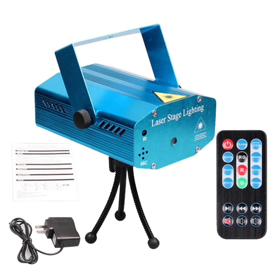 

LED Disco Laser Light Red Green Projector Party Lights Stage Flash Lighting Effect DJ Magic Ball Laser Party Holiday Christmas