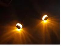 Intermitente LED para manillar de motocicleta, indicador universal amarillo de 22mm con indicador lateral, 2 UDS. Para motocicleta BMW