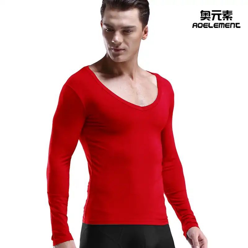 low neck thermal top