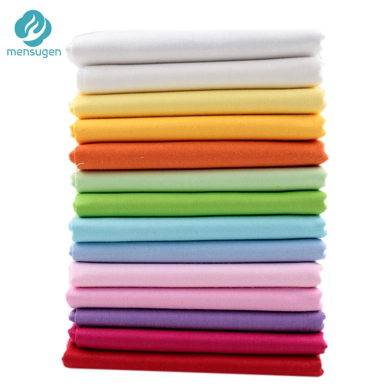 100% Polyester Fabric Sheeting Plain Solid Colours per metre Craft Quilting UK 