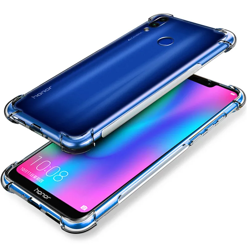

Ultra Thin Soft Clear Silicone Transparent for Honor 8x 9 10 Lite case on Honor 8x 10i 9 lite 10 Phone Slim Full Protector case