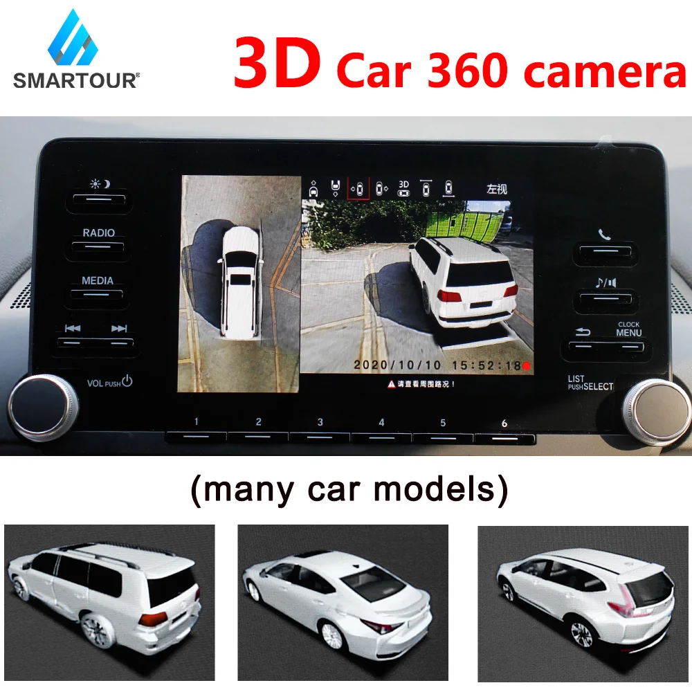 Система наблюдения Smartour 3D HD с системой объемного обзора - Цена: 12 448,98 - 15 725,02 руб.