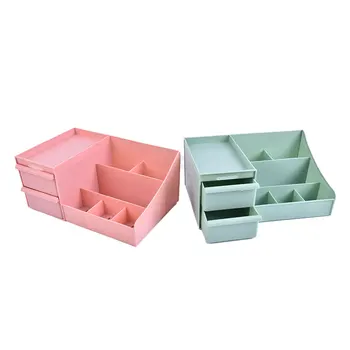 

1 Pcs New Practical Large Capacity Cosmetic Storage Box Makeup Jewelry Nail Polish Makeup Container Home Storage
