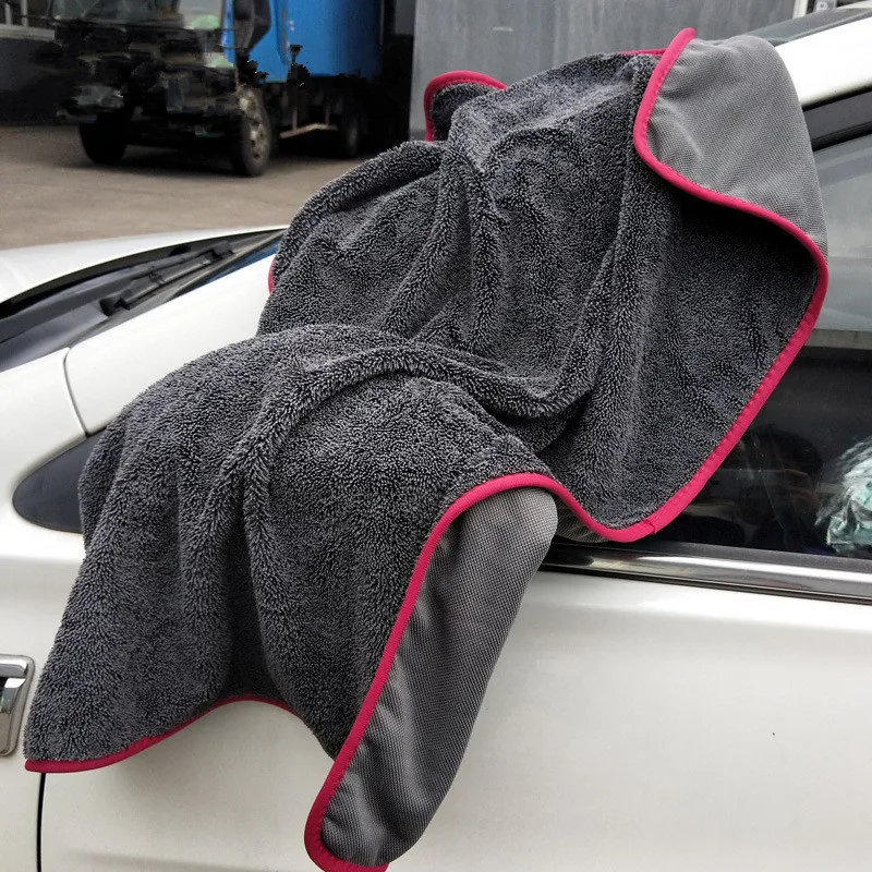 

1Piece High Quality Braided Cloth Car Wash Towel 60*90cm 40*60cm Microfiber Towel Car Towel Absorbent Towel For Car Auto Wash