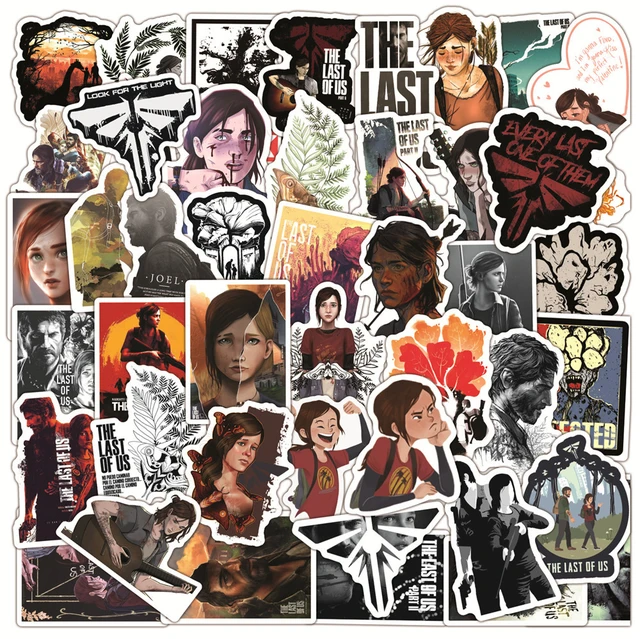  Ellie Tattoo Sticker Last of US Cosplay Props