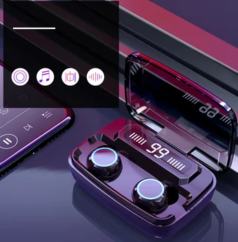 

Original M11-9 Wireless Earphones TWS Bluetooth5.0 earphone HiFi IPX7 Waterproof earbuds Touch Control Headset for sports /game