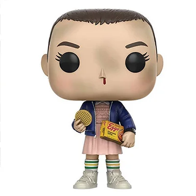 Брелок для ключей Demogorgon Stranger Things, брелок для ключей Eleven Model - Цвет: Doll PPF03