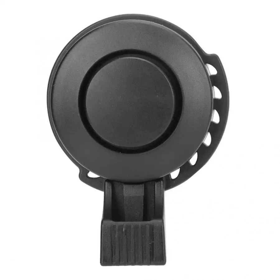 Bike Ring Horn Waterproof Adjustable Bike Charging Horn Bell Cycling Accessory 4 Voice Black Ring Bike Bell