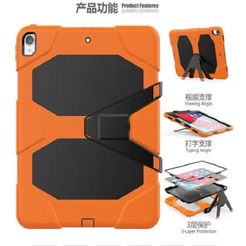 

Waterproof Shock Dirt Snow Sand Proof Tablet Case For iPad pro 12.9" 2018 Extreme Army Military Heavy Duty Kickstand Cover+pen