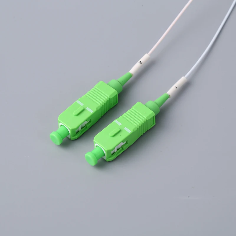 Mini Fiber Optic PLC Splitter Cable 1x2 1.5M SC/APC Single Mode