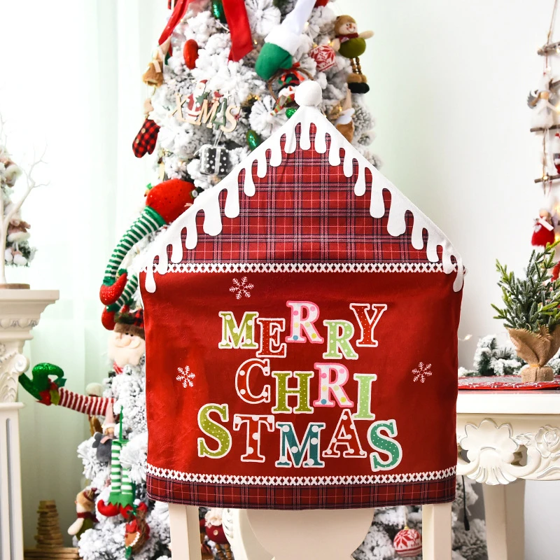 Home Decor/DIY House/Red Plaid Chair Cover/English Alphabet Chair Cover/Restaurant Decoration Chair Cover/Kids Gift Home Decor/DIY House/Red Plaid Chair Cover/English Alphabet Chair Cover/Restaurant Decoration Chair Cover/Kids Gift