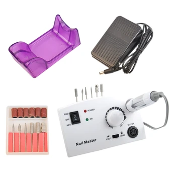 

35000Rpm Nail Drill Manicure Machine For Professional Manicure Pedicure Electric Nail File Tools Drill Polish Bits Tools Kits