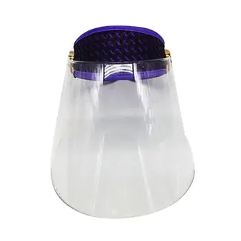 

Women Transparent Anti Splash Dustproof Sun Protection Outdoor Face Shield Cover Hat Cap Anti-Spitting Full Face Covering Mask