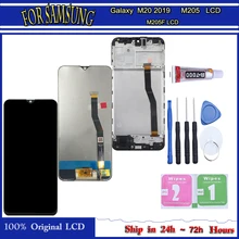 Оригинальный ЖК дисплей для Samsung Galaxy M20 2019 M205 M205F SM M205FN сенсорный