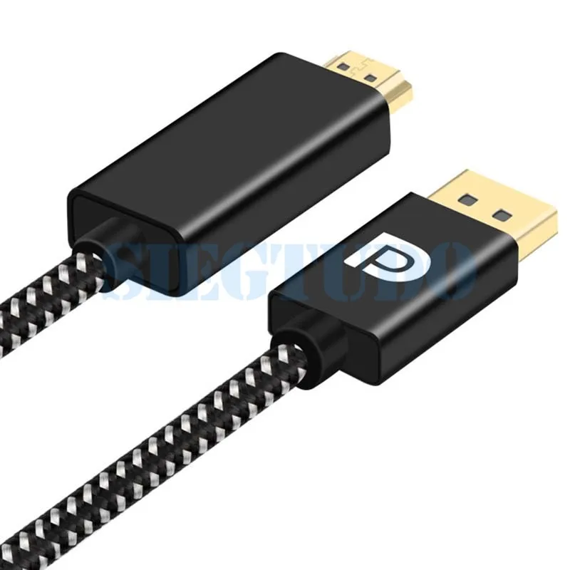 4K @ 60 Гц порт активного дисплея DP к HDMI Мужской кабель для ПК ноутбука av адаптер| |