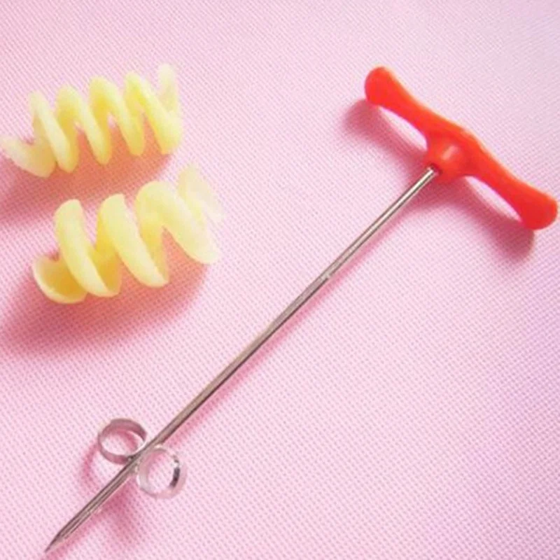 

Vegetables Spiral Knife Carving Tool Potato Carrot Cucumber Salad Chopper Manual Spiral Screw Slicer Cutter Spiralizer