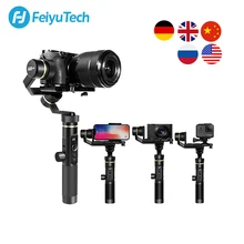 Стабилизатор для камер FeiyuTech G6 Plus, ручной шарнирный стабилизатор G6P, 3 оси, для беззеркальных камер, GoPro, смартфонов, номинальная нагрузка 800 г Стабилизатор для камер FeiyuTech G6 Plus, ручной шарнирный стабилизатор G6P, 3 оси, для беззеркальных камер, GoPro, смартфонов, номинальная нагрузка 800 г