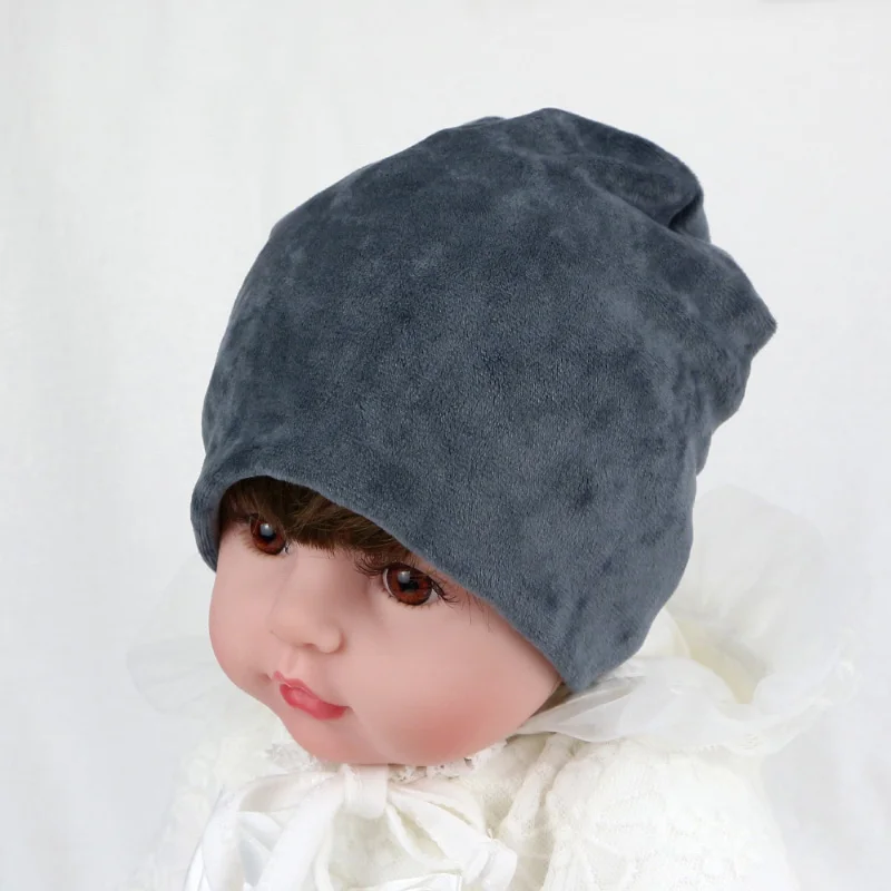 

Sunlikeyou Autumn Winter Thicker Warm Velvet Childs Kids Beanies Hat Soft Newborn Baby Cap Boys Girls Toddler Infant Hats