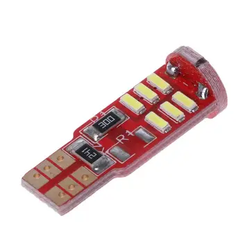 

2021 New CAN-bus Error Free 15-SMD T10 W5W LED 5W5 4014 Marker Light Lamp White