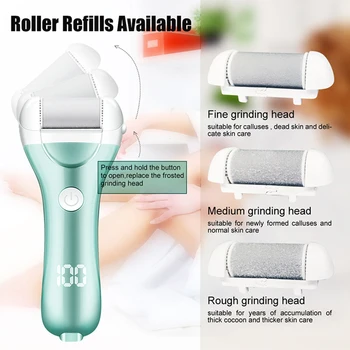 

Electric Pedicure Tool Foot Callus Removers Portable USB Rechargeable Pedicure Device Waterproof Electronic Pedicure Tool