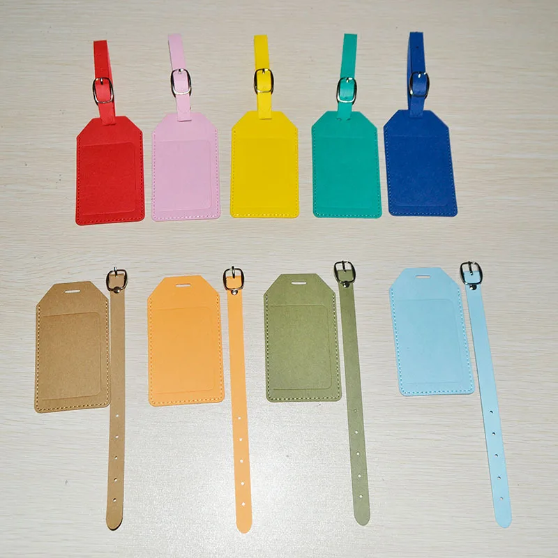 

Washed Kraft Luggage Tag Boarding Hanging Tag Card Holder Multi-functional Bag Consignment Label