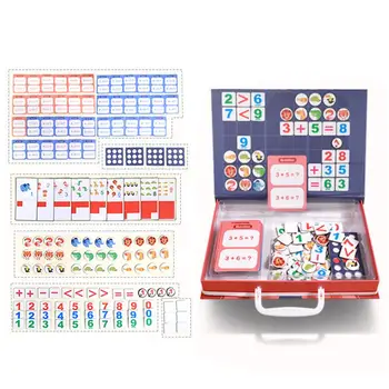 

Magnetic Toy Set with Letters Numbers Magnetic Board Two Styles Educational Toy Set for Kids Children Toddlers